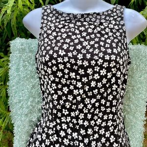 1989 Vintage Blue Mini Dress